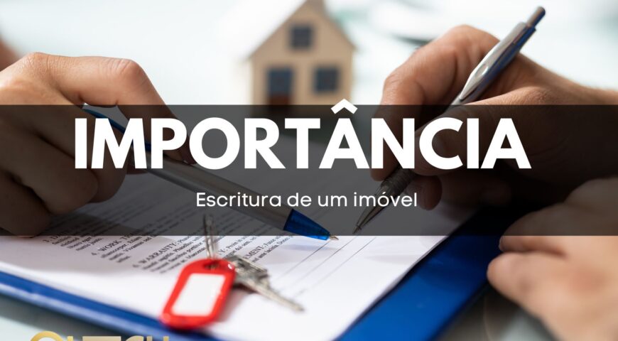 Escritura de um imóvel